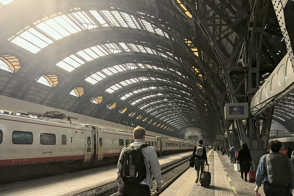 Stazione dei treni di milano